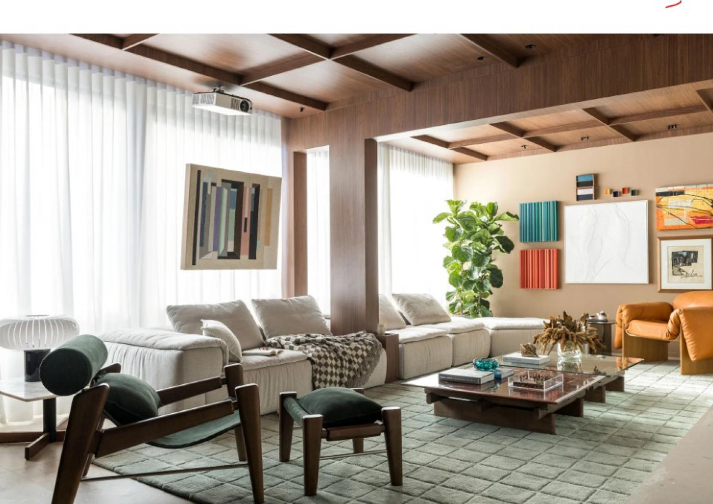 Inspira��es de tapetes lindos para decorar sua sala no inverno