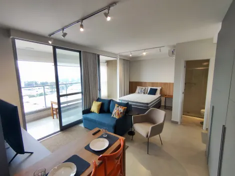 imagem 1 - Apartamento Studio Mobiliado próximo do Ribeirão Shopping, ao lado da avenida Presidente Vargas, Andar Alto Face Sombra com 01 dormitório suíte, armário, ar condicionado, wc suíte imagem 1 - Apartamento Studio Mobiliado próximo do Ribeirão Shopping, ao lado da avenida Presidente Vargas, Andar Alto Face Sombra com 01 dormitório suíte, armário, ar condicionado, wc suíte