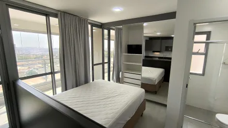 imagem 4 - Apartamento Studio com 50m² sendo 1 quarto/ sala conjugados, com armário, ar condicionado e 1 cama box casal com colchão, ao lado do supermercado Assaí e próximo do Ribeirão Shopping; imagem 4 - Apartamento Studio com 50m² sendo 1 quarto/ sala conjugados, com armário, ar condicionado e 1 cama box casal com colchão, ao lado do supermercado Assaí e próximo do Ribeirão Shopping;
