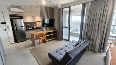 imagem 3 - Apartamento Studio Mobiliado 50m² com 1 quarto suíte, armário e ar condicionado, ao lado do supermercado Assaí e próximo do Ribeirão Shopping; imagem 3 - Apartamento Studio Mobiliado 50m² com 1 quarto suíte, armário e ar condicionado, ao lado do supermercado Assaí e próximo do Ribeirão Shopping;