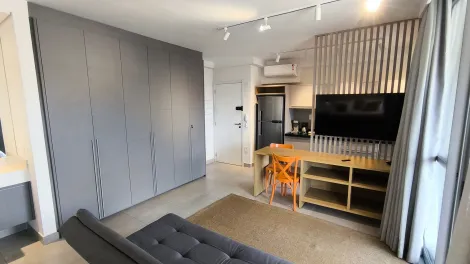 imagem 4 - Apartamento Studio Mobiliado 50m² com 1 quarto suíte, armário e ar condicionado, ao lado do supermercado Assaí e próximo do Ribeirão Shopping; imagem 4 - Apartamento Studio Mobiliado 50m² com 1 quarto suíte, armário e ar condicionado, ao lado do supermercado Assaí e próximo do Ribeirão Shopping;