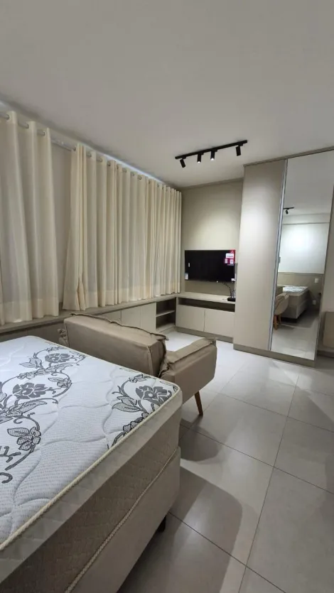 imagem 1 - Apartamento Studio, Mobiliado, 01 Quarto/Sala/Cozinha, 28 m², Jardim Nova Aliança Sul imagem 1 - Apartamento Studio, Mobiliado, 01 Quarto/Sala/Cozinha, 28 m², Jardim Nova Aliança Sul