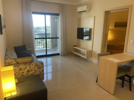 imagem 1 - Apartamento mobiliado, 1 quarto/suíte, 47,00m² útil, Ribeirania imagem 1 - Apartamento mobiliado, 1 quarto/suíte, 47,00m² útil, Ribeirania