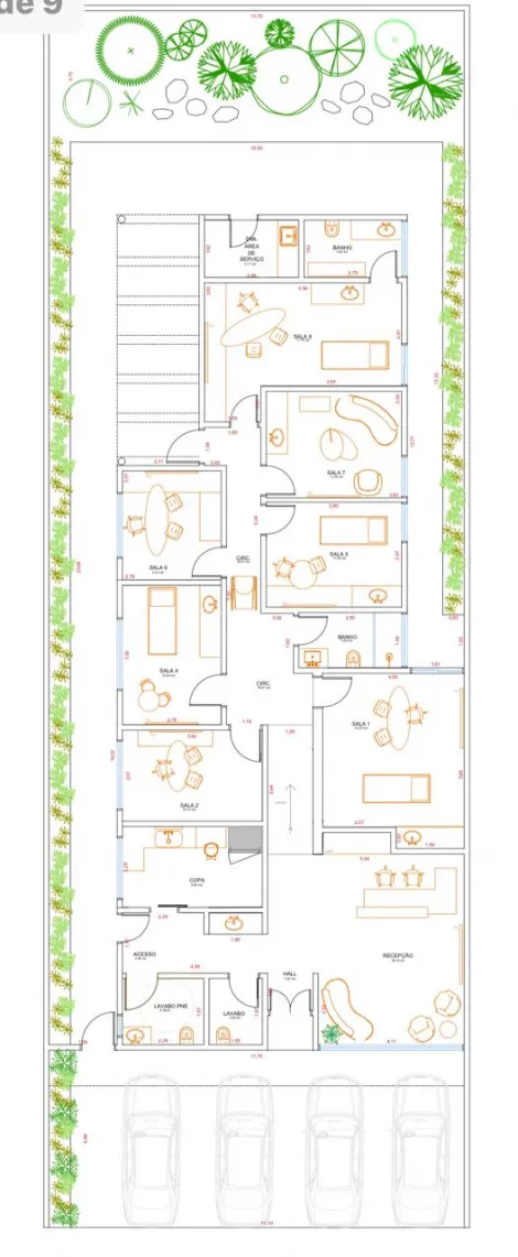 imagem 2 - Imóvel comercial para alugar, 8 salas, 201,99 m² de construção, Alto da Boa Vista imagem 2 - Imóvel comercial para alugar, 8 salas, 201,99 m² de construção, Alto da Boa Vista